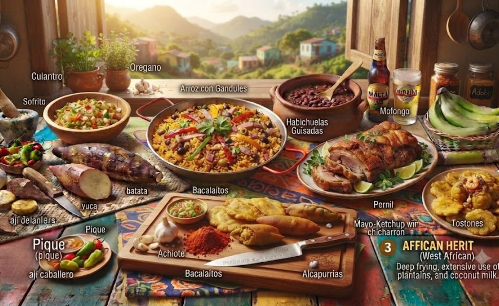 Final Thoughts on Puerto Rican Food featuring a colorful spread of authentic Puerto Rican dishes that celebrate the island's rich culture, bold flavors, and cherished culinary traditions.